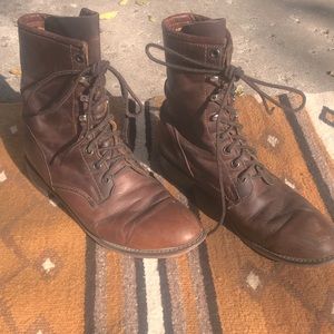 Brown Leather Boots